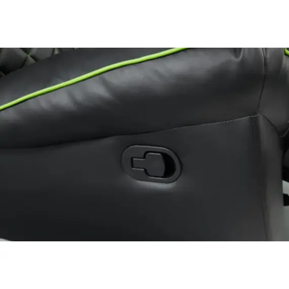 სათამაშო სავარძელი Vertex Throne Gaming Sofa Green/PVC - Primestore.ge