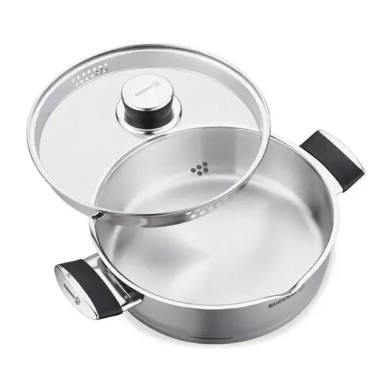 ქვაბი Korkmaz A2084 Deep Casserole 24x16cm / 7.0l - Primestore.ge