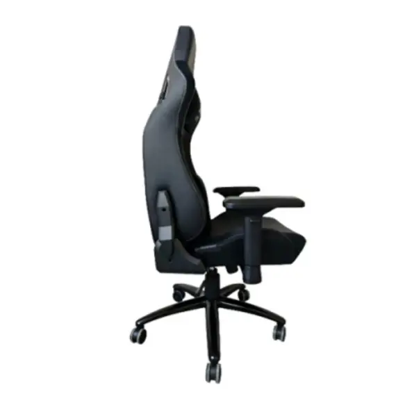 სათამაშო სავარძელი Vertex Predator Gaming Chair Black Car Leather - Primestore.ge