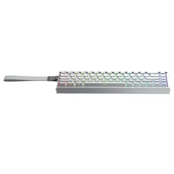 კლავიატურა AULA HERO68 RGB Gaming Keyboard White (Meteor Magnetic Switch) - Primestore.ge