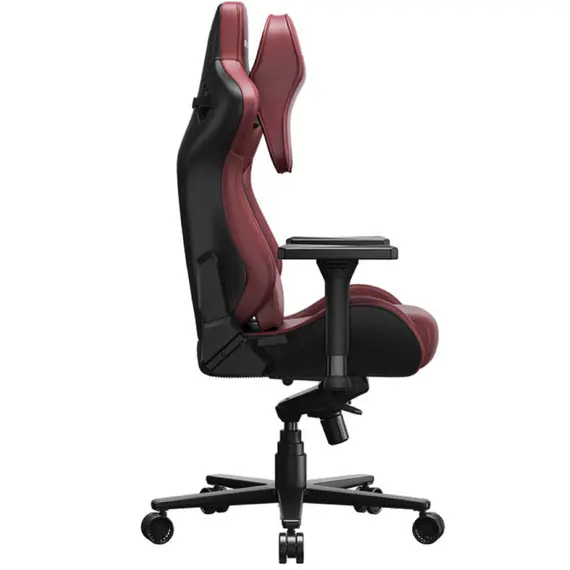 სათამაშო სავარძელი AndaSeat Chair Kaiser 2 Pro XL, PVC leather, 4D-Armrests, maroon - Primestore.ge