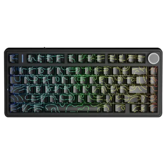 კლავიატურა AULA F75 RGB Gaming Keyboard Black Contour (Seiya Switch) - Primestore.ge