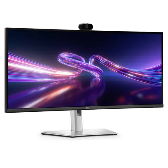 მონიტორი Dell Pro P 34 USB-C Hub Webcam Monitor - P3426WEV/34"/3440 x 1440/IPS/21:9/178/1xDP, 1xHDMI, 3xUSB-A, USB-B, 3xUSB-C/1xRJ45/War 3Yrs - Primestore.ge