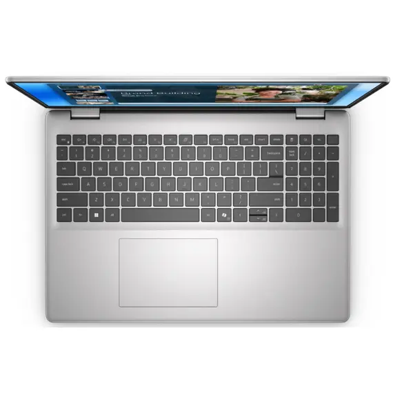 ნოუთბუქი Dell 16 DC16251/C7-150U/32GB/1TB SSD/Intel Graphics/FgrPr/WLAN + BT/16" 16.0-inch 16:10 2K (1920x1200)/Backlit Kb/Silver/4 Cell/65W/Win11Pro/3Ywr - Primestore.ge