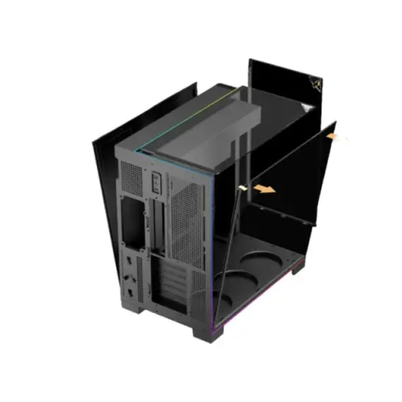 კომპიუტერის ქეისი THERMALRIGHT TR-A70 ARGB 5x120mm ARGB Fans Black - Primestore.ge
