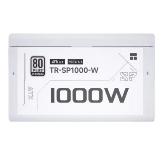 კვების ბლოკი THERMALRIGHT TR-SP1000W 1000W 80 PLUS PLATINUM ATX 3.1 Full-Modular - Primestore.ge
