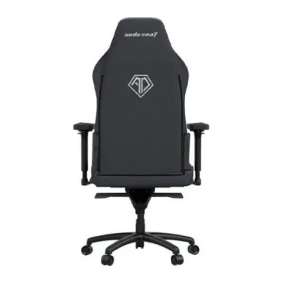 სათამაშო სავარძელი AndaSeat Chair Phantom 3 XL, PVC leather, 4D-Armrests, black - Primestore.ge