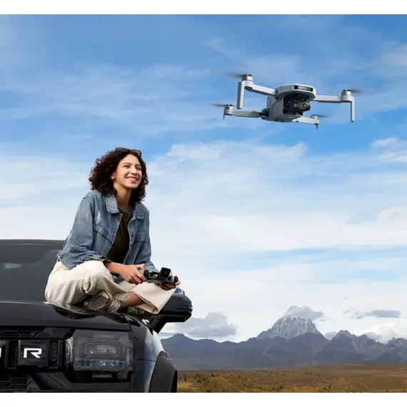 დრონი Potensic ATOM 2 Screen Remote (Fly More Combo) AI Tracking Grey - Primestore.ge