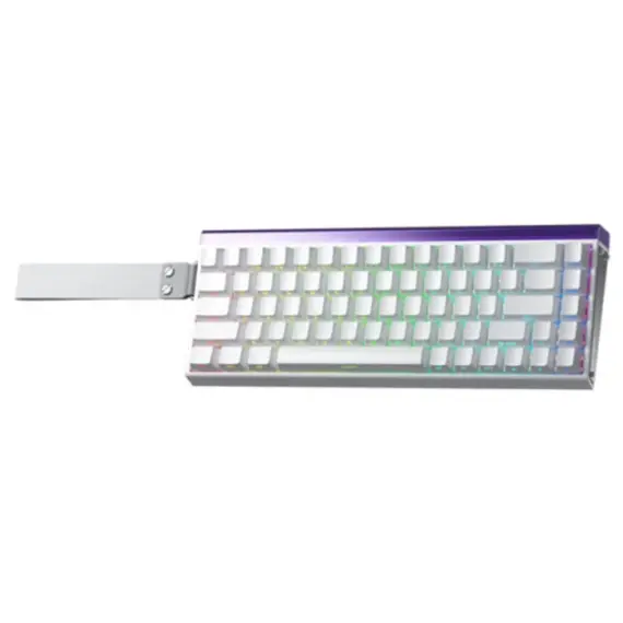 კლავიატურა AULA HERO68 RGB Gaming Keyboard White (Meteor Magnetic Switch) - Primestore.ge