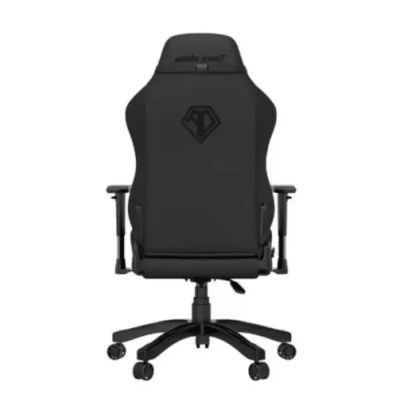 სათამაშო სავარძელი AndaSeat Chair Phantom 3, PVC leather, 1D-Armrests, black - Primestore.ge