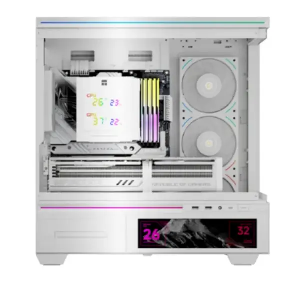ქულერი THERMALRIGHT Royal Knight 120 Digital WHITE CPU Universal Cooler - Primestore.ge