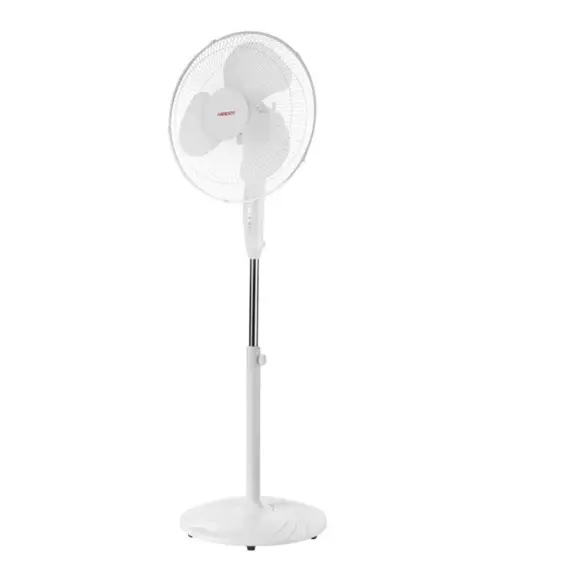 ვენტილატორი Ardesto FN-R1608RW fan with remote control, round support, white - Primestore.ge