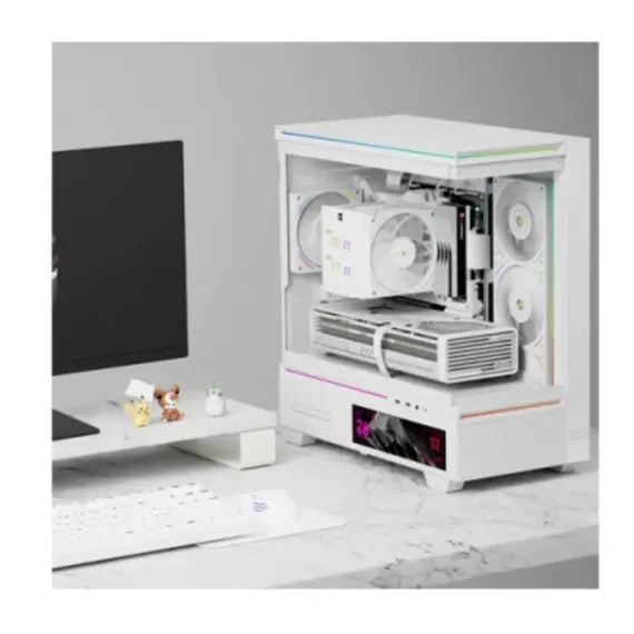 ქულერი THERMALRIGHT Royal Knight 120 Digital WHITE CPU Universal Cooler - Primestore.ge