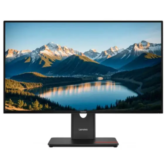 მონიტორი Lenovo ThinkVision T27Q-40, 27"2560x1440, IPS,120Hz,4ms, 1x HDMI,1x DP, 3xUSB-A,1xUSB-C,1xUSB-B, Tilt,Swivel - Primestore.ge