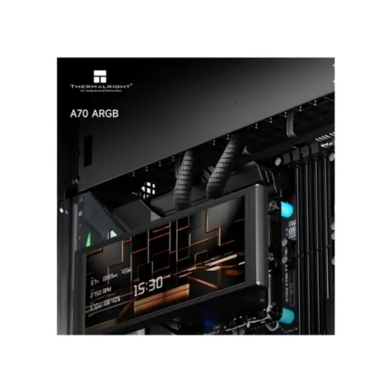 კომპიუტერის ქეისი THERMALRIGHT TR-A70 ARGB 5x120mm ARGB Fans Black - Primestore.ge