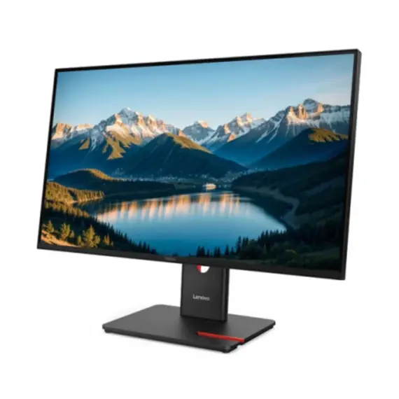 მონიტორი Lenovo ThinkVision T27Q-40, 27"2560x1440, IPS,120Hz,4ms, 1x HDMI,1x DP, 3xUSB-A,1xUSB-C,1xUSB-B, Tilt,Swivel - Primestore.ge