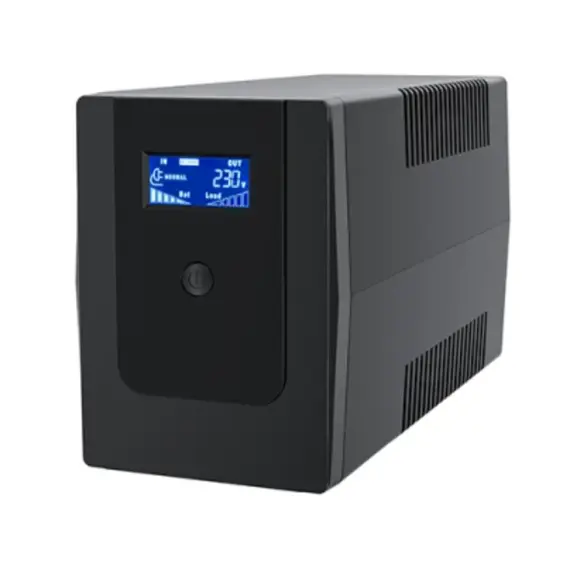 უწყვეტი კვების წყარო EAST EA2120 1200VA/720W with 2x7Ah battery Line interactive UPS LCD - Primestore.ge