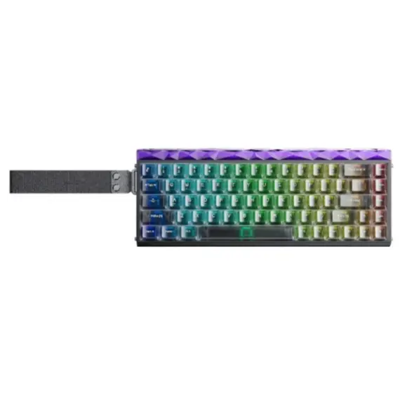 კლავიატურა AULA HERO68 RGB Gaming Keyboard Black Translucent Keycaps (Jade King Magnetic Switch) - Primestore.ge