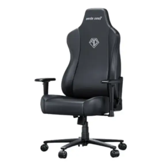 სათამაშო სავარძელი AndaSeat Chair Novis XL, PVC leather, 1D-Armrests, black - Primestore.ge