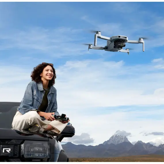 დრონი Potensic Drone ATOM 2 Screen Remote (Standard Kit) AI Tracking Grey - Primestore.ge
