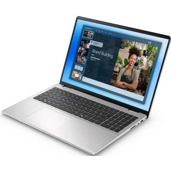 ნოუთბუქი Dell 16 DC16251/C7-150U/32GB/1TB SSD/Intel Graphics/FgrPr/WLAN + BT/16" 16.0-inch 16:10 2K (1920x1200)/Backlit Kb/Silver/4 Cell/65W/Win11Pro/3Ywr - Primestore.ge