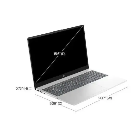 ნოუთბუქი HP 15-FD0113DX | i3-N305 | 8GB | 128GB SSD | 15.6" | WIN11 | Natural Silver | C0CM1UA#ABA - Primestore.ge