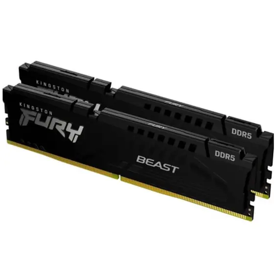 ოპერატიული მეხსიერება Kingston DDR5 32GB (2x16GB) 5600MT/s CL36 FURY Beast Black EXPO/XMP - Primestore.ge