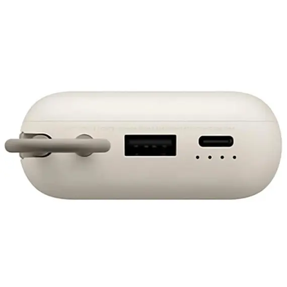 პორტატული დამტენი Xiaomi Power Bank 10000mAh (Integrated Cable) Tan GL - Primestore.ge