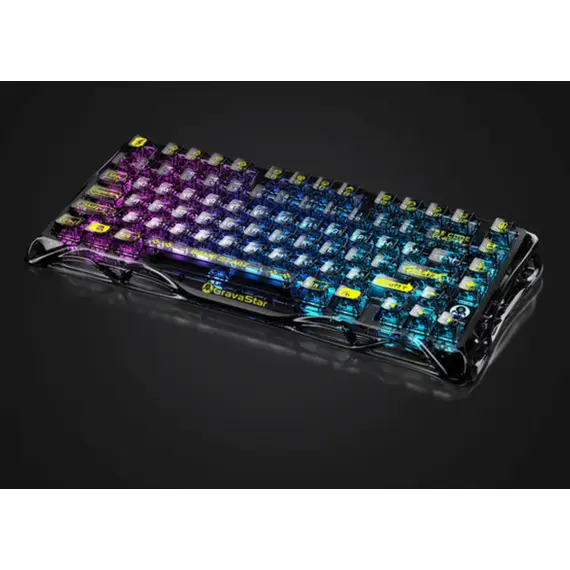 კლავიატურა GravaStar Mercury K1 Lite 75% Wireless Mechanical Gaming Keyboard - Primestore.ge