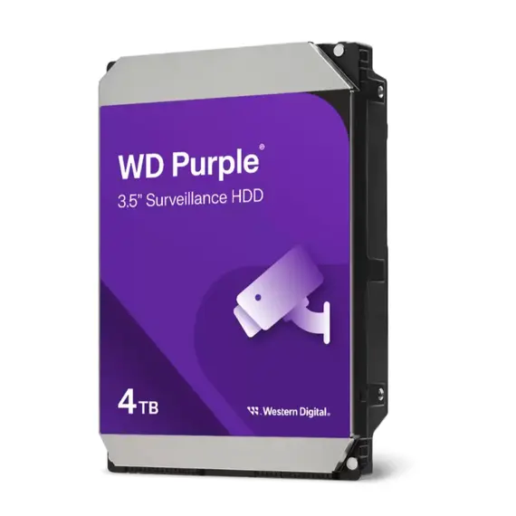 მყარი დისკი HDD WD 4TB PURPLE WD43PURZ - Primestore.ge