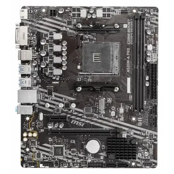 დედა დაფა MSI A520M-A PRO - Primestore.ge