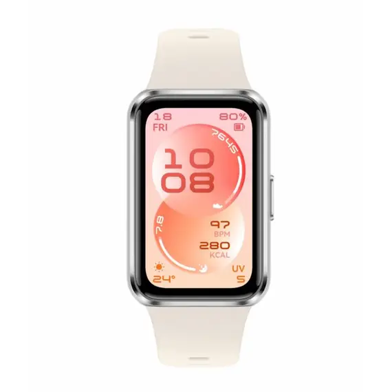 სმარტ საათი HUAWEI Band 11 White Fluoroelastomer Strap/55020GVC - Primestore.ge