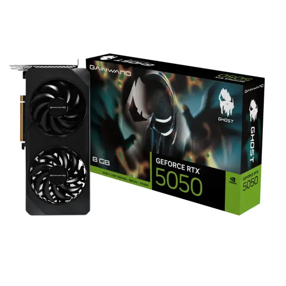 ვიდეო დაფა Gainward RTX5050 GHOST 8GB GDDR6 128bit 3-DP HDMI - Primestore.ge