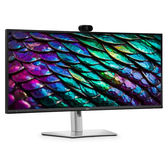 მონიტორი Dell Pro P 34 USB-C Hub Webcam Monitor - P3426WEB/34"/3440 x 1440/UW-QHD/21:9/178 - Primestore.ge