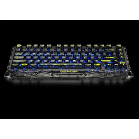 კლავიატურა GravaStar Mercury K1 Lite 75% Wireless Mechanical Gaming Keyboard - Primestore.ge
