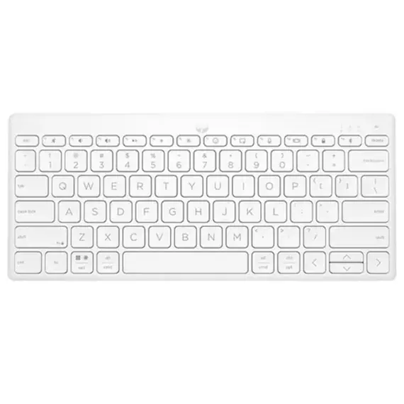 კლავიატურა HP 350 Compact Multi-Device White/692T0AA - Primestore.ge