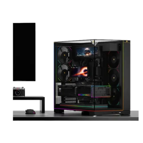 ქულერი THERMALRIGHT Levita Vision 360 UB ARGB BLACK CPU Universal Cooler - Primestore.ge