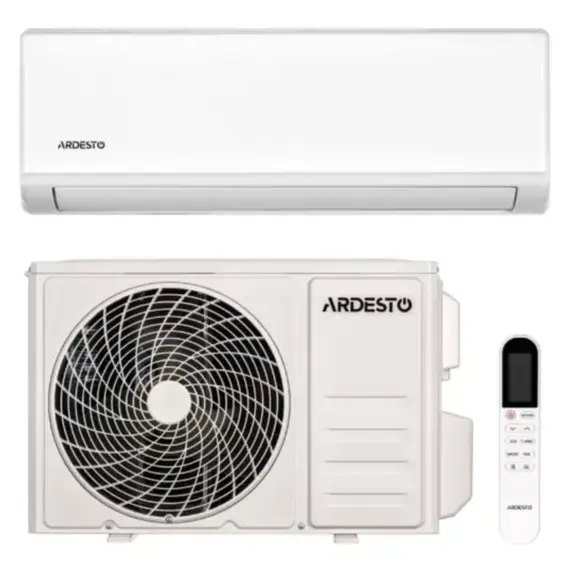კონდიციონერი ARDESTO CoolSmart 25m2 inverter 9000BTU 2.5kW A/A -15°С Wi-Fi R32 white - Primestore.ge