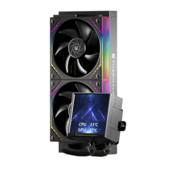 ქულერი THERMALRIGHT Peerless Vision 240 ARGB BLACK CPU Universal Cooler - Primestore.ge