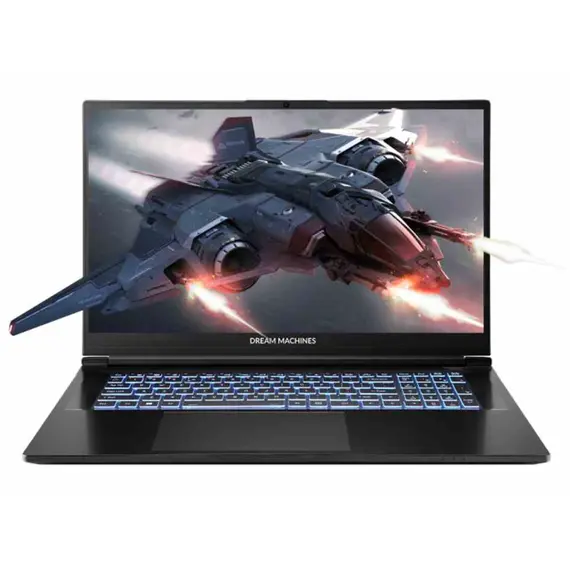 ნოუთბუქი Dream Machines RG5060-17 17.3QHD IPS, Intel i9-14900HX, 16GB, F1TB, NVD5060-8, DOS, black - Primestore.ge