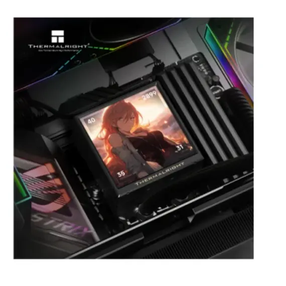 ქულერი THERMALRIGHT Peerless Vision 360 ARGB BLACK CPU Universal Cooler - Primestore.ge