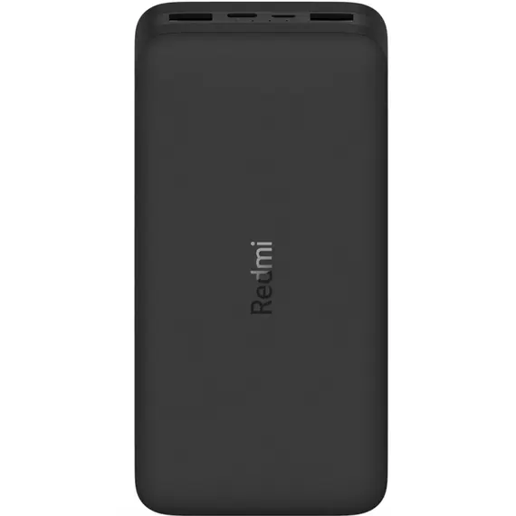 პორტატული დამტენი Xiaomi 20000mAh Redmi 18W Fast Charge Power Bank Black - Primestore.ge