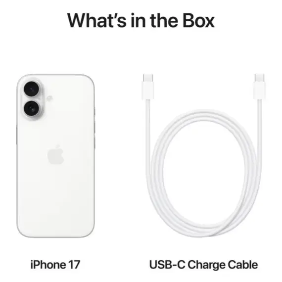 მობილური ტელეფონი Apple IPhone 17 256GB White eSIM - Primestore.ge