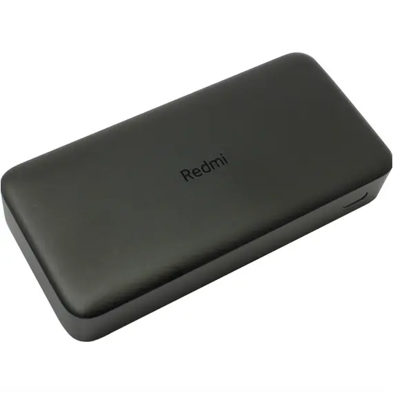 პორტატული დამტენი Xiaomi 20000mAh Redmi 18W Fast Charge Power Bank Black - Primestore.ge