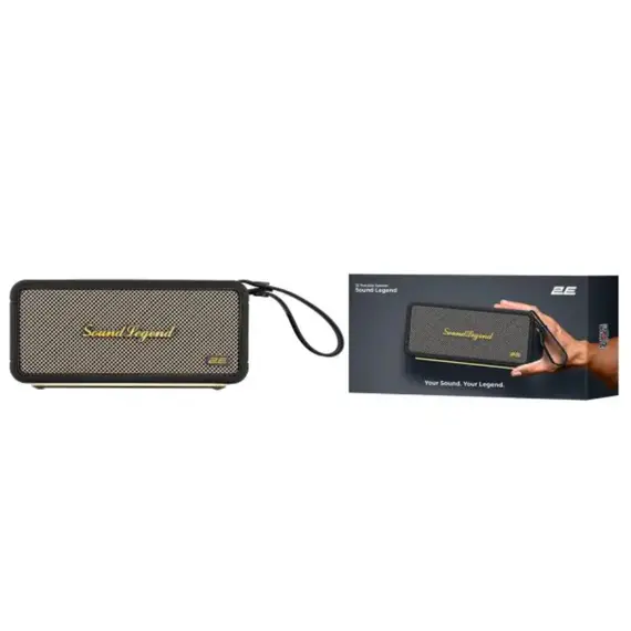 დინამიკი 2E SoundLegend 80W, BT 5.3, TWS, FLAC, MP3, WAV, EQ, Power Bank, IPX6, RGB, Black - Primestore.ge