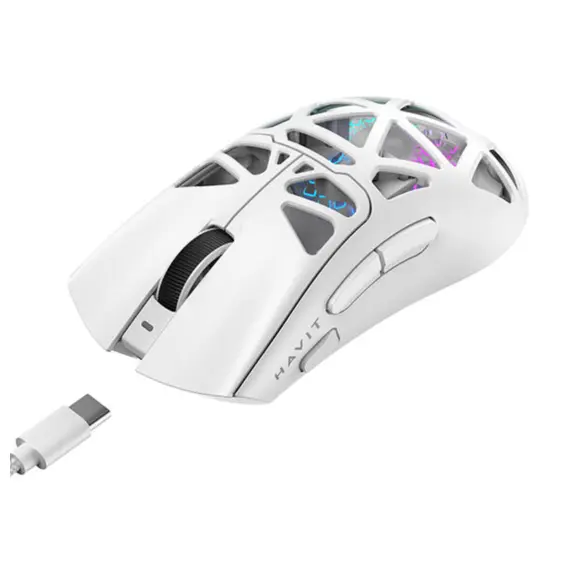 მაუსი Havit Gaming Mouse MS1042WB White - Primestore.ge