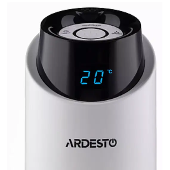 ვენტილატორი ARDESTO, 110см, 50Вт, remote control, display, black and white - Primestore.ge