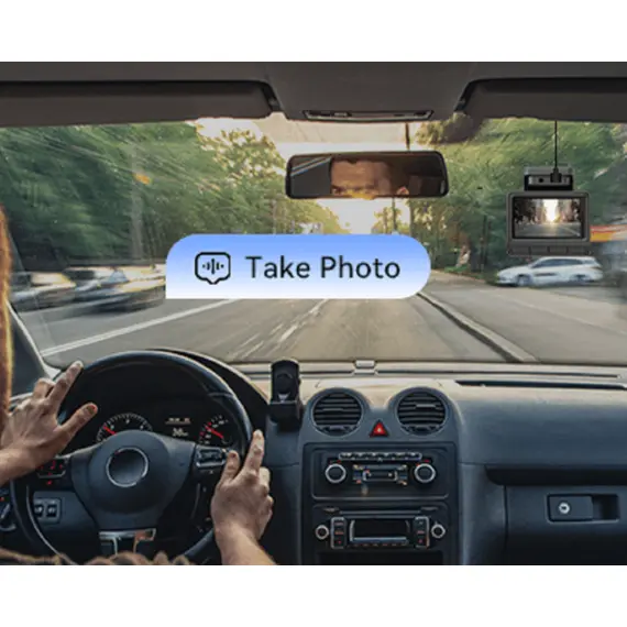 მანქანის ვიდეო რეგისტრატორი DDPAI Z50 Pro 4K Dash Cam 143° WIFI, GPS, Bluetooth, Car Video Recorder, Black - Primestore.ge