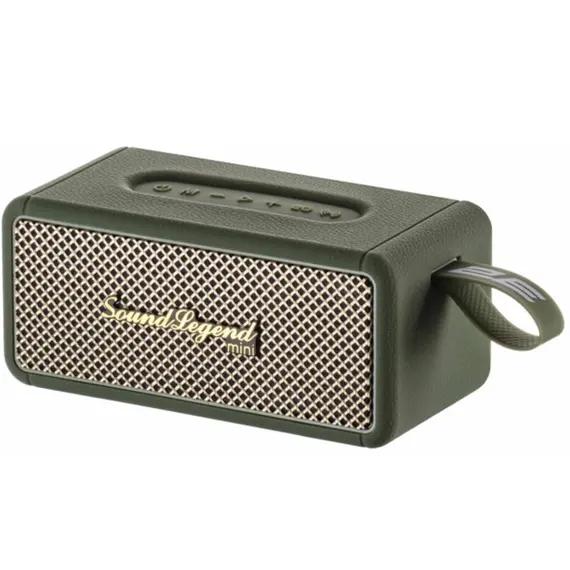 დინამიკი 2E SoundLegend Mini 40W, BT 5.3, TWS, FLAC, MP3, WAV, EQ, Power Bank, IPX6, Green - Primestore.ge