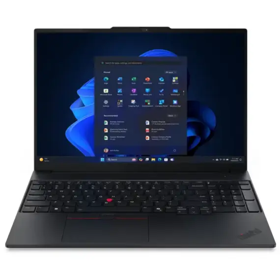 ნოუთბუქი Lenovo ThinkPad E16 Gen 3 16" Ultra 7 255H 32GB 1TB SSD Integrated Graphics  BLACK (21SR004TGX) - Primestore.ge